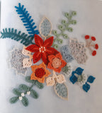 Bloemen collages haken