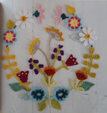 Bloemen collages haken
