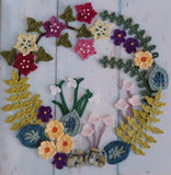 Bloemen collages haken