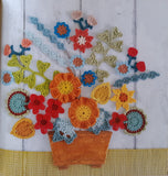 Bloemen collages haken