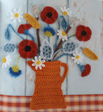 Bloemen collages haken