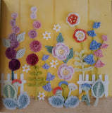 Bloemen collages haken