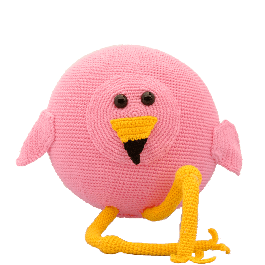 Ballonbal Flamingo - haakpatroon