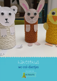Haken4kids: WC-rol-diertjes