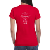 Crewneck T-shirt - Laat het haakbeest in je los