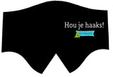 Mondmasker "Hou je haaks!"
