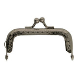 Portemonneesluiting metaal recht - 7 cm