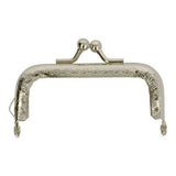 Portemonneesluiting metaal recht - 7 cm