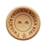 Bedrukte houten knopen (20 mm) - 18 variaties