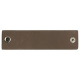 Durable rechthoekige label 12 x 3 cm met druksluiting