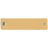 Durable rechthoekige label 12 x 3 cm met druksluiting