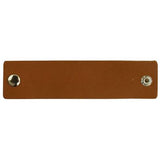 Durable rechthoekige label 12 x 3 cm met druksluiting