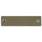 Durable rechthoekige label 12 x 3 cm met druksluiting
