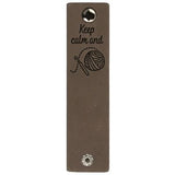 Durable rechthoekige label 12 x 3 cm met druksluiting