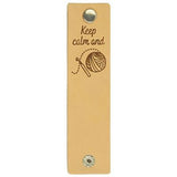 Durable rechthoekige label 12 x 3 cm met druksluiting