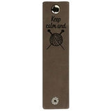 Durable rechthoekige label 12 x 3 cm met druksluiting
