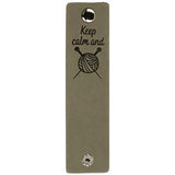 Durable rechthoekige label 12 x 3 cm met druksluiting