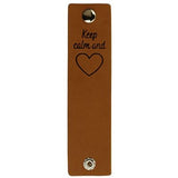 Durable rechthoekige label 12 x 3 cm met druksluiting
