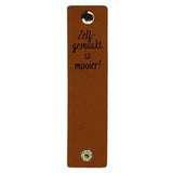 Durable rechthoekige label 12 x 3 cm met druksluiting