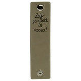 Durable rechthoekige label 12 x 3 cm met druksluiting