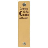 Durable rechthoekige label 12 x 3 cm met druksluiting