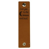 Durable rechthoekige label 12 x 3 cm met druksluiting