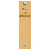 Durable rechthoekige label 12 x 3 cm met druksluiting