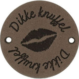 Durable ronde aannaailabels van 3,5 cm doorsnede