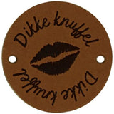 Durable ronde aannaailabels van 3,5 cm doorsnede