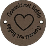 Durable ronde aannaailabels van 3,5 cm doorsnede