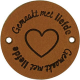 Durable ronde aannaailabels van 3,5 cm doorsnede