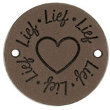 Durable ronde aannaailabels van 3,5 cm doorsnede