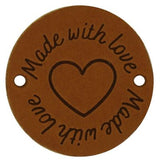 Durable ronde aannaailabels van 3,5 cm doorsnede