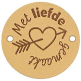 Durable ronde aannaailabels van 3,5 cm doorsnede
