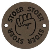 Durable ronde aannaailabels van 3,5 cm doorsnede