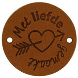 Durable ronde aannaailabels van 3,5 cm doorsnede