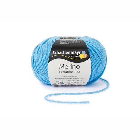 Merino Extrafine 120 hemelsblauw 165