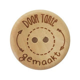 Bedrukte houten knopen (20 mm) - 18 variaties
