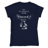 Crewneck T-shirt - Laat het haakbeest in je los