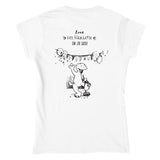 Crewneck T-shirt - Laat het haakbeest in je los
