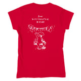Crewneck T-shirt - Laat het haakbeest in je los