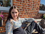 Mesh crop longsleeve