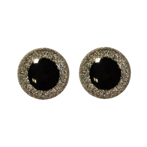 Ogen glitter Zilver