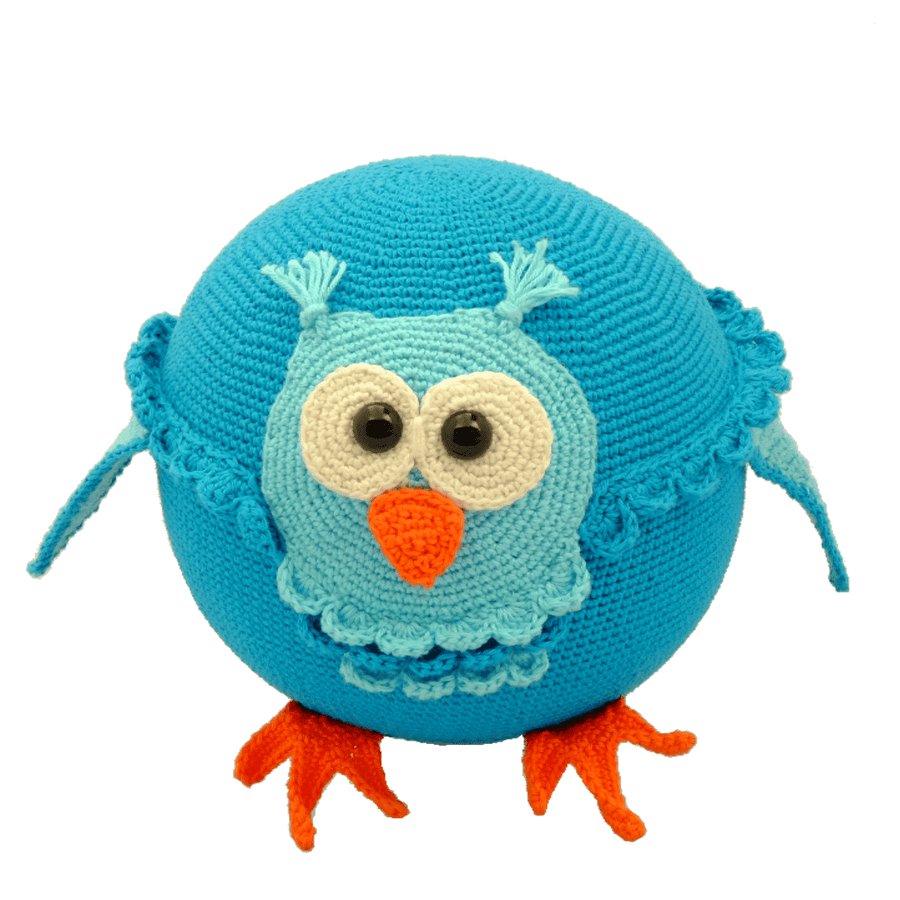 Ballonbal uil mannetje - haakpatroon
