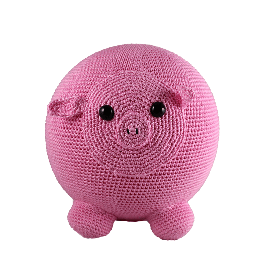 Ballonbal varken - haakpatroon