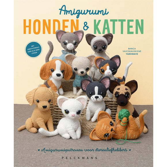 Amigurumi Honden en katten (pre-order, verschijnt 31/10/2025)