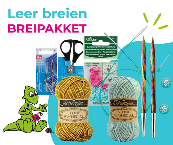 Leer breien breipakket