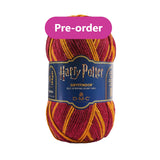 DMC Harry Potter sjaalgaren 300 g in de kleuren van Gryffindor