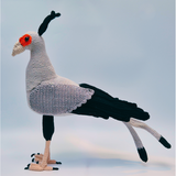 Patroon Secretarisvogel