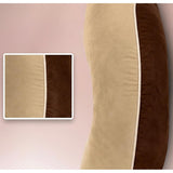 Stofstaal vegan velvet in kleur 2209 Camel